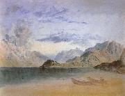 Joseph Mallord William Turner Lake oil painting artist